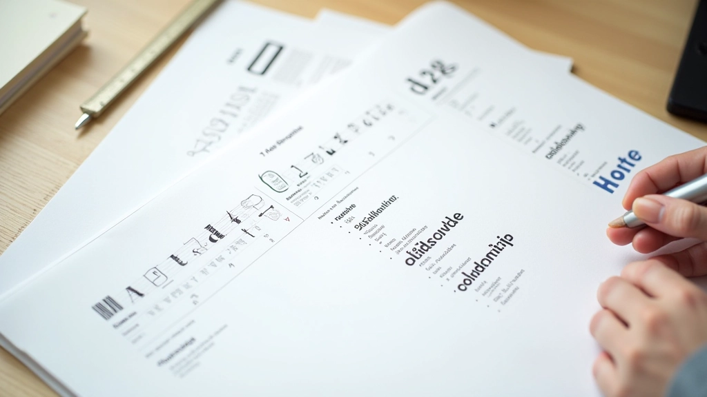 Typographic hierarchy documentation