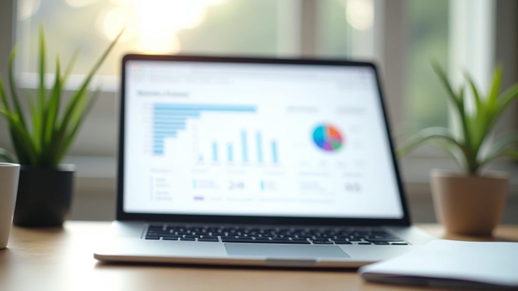 Computer screen showing font loading metrics and performance dashboard with waterfall charts